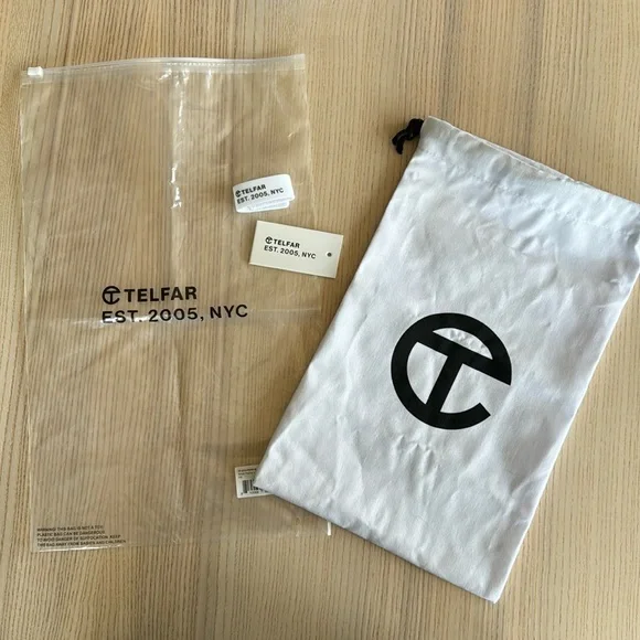 Telfar Small Painter’s Tape Shopping Bag